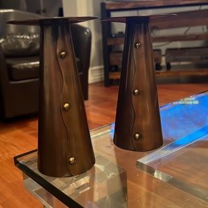 Vintage candle sticks